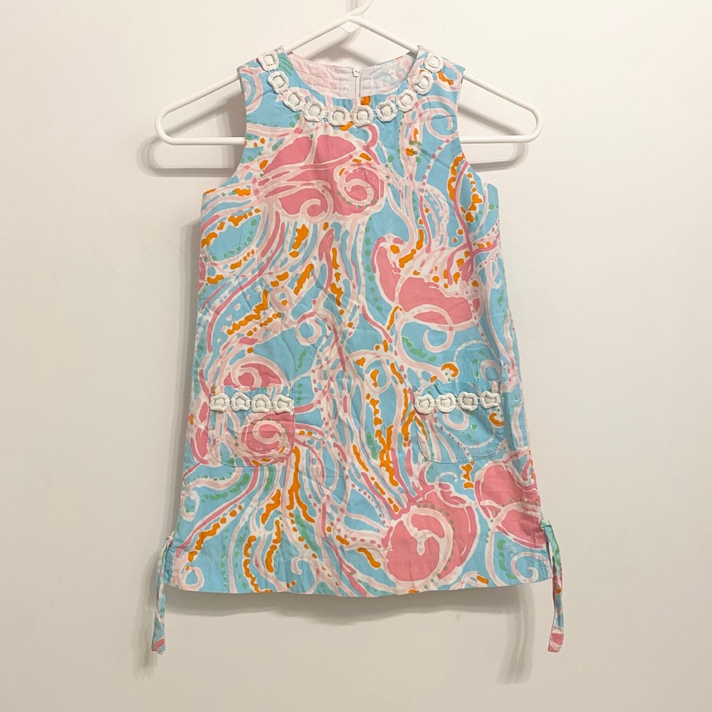 Lilly Pulitzer Jellies Be Jammin Shift Dress, Size 6